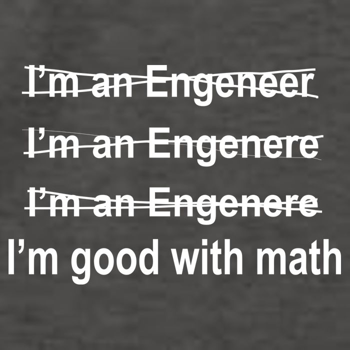 I'm Good With Math Engineer Vector Backpack