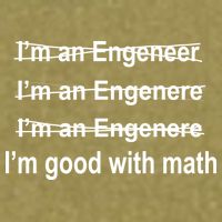 I'm Good With Math Engineer Garment-Dyed Women's Muscle Tee