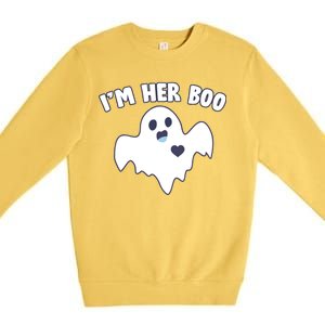 I'm Her Boo Matching Halloween Premium Crewneck Sweatshirt