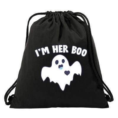 I'm Her Boo Matching Halloween Drawstring Bag