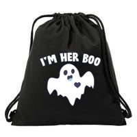 I'm Her Boo Matching Halloween Drawstring Bag
