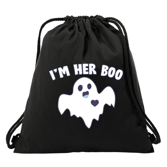 I'm Her Boo Matching Halloween Drawstring Bag
