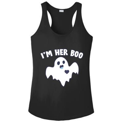 I'm Her Boo Matching Halloween Ladies PosiCharge Competitor Racerback Tank