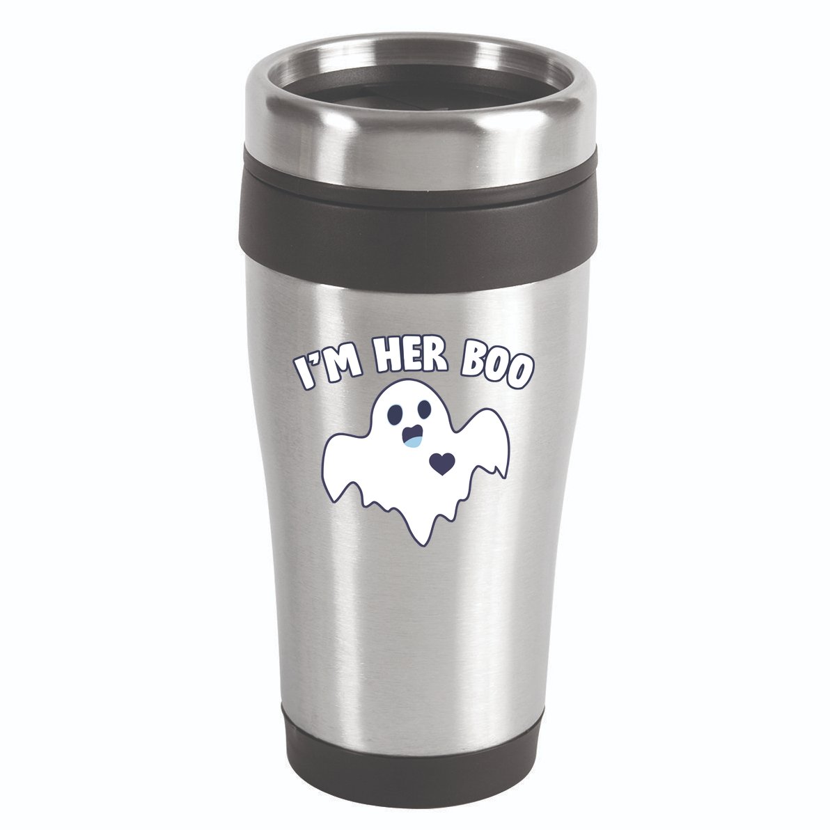 I'm Her Boo Matching Halloween 16oz Travel Tumbler