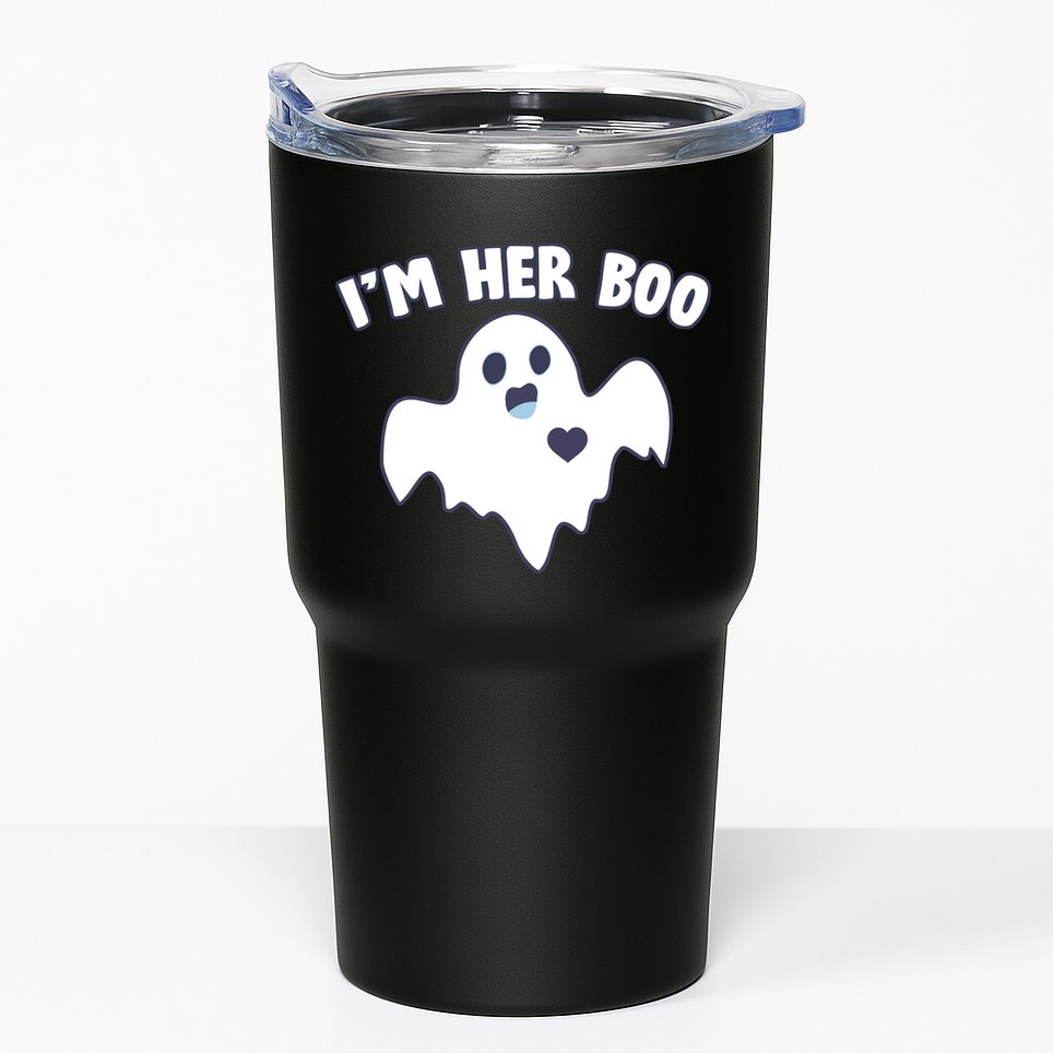 I'm Her Boo Matching Halloween Tumbler