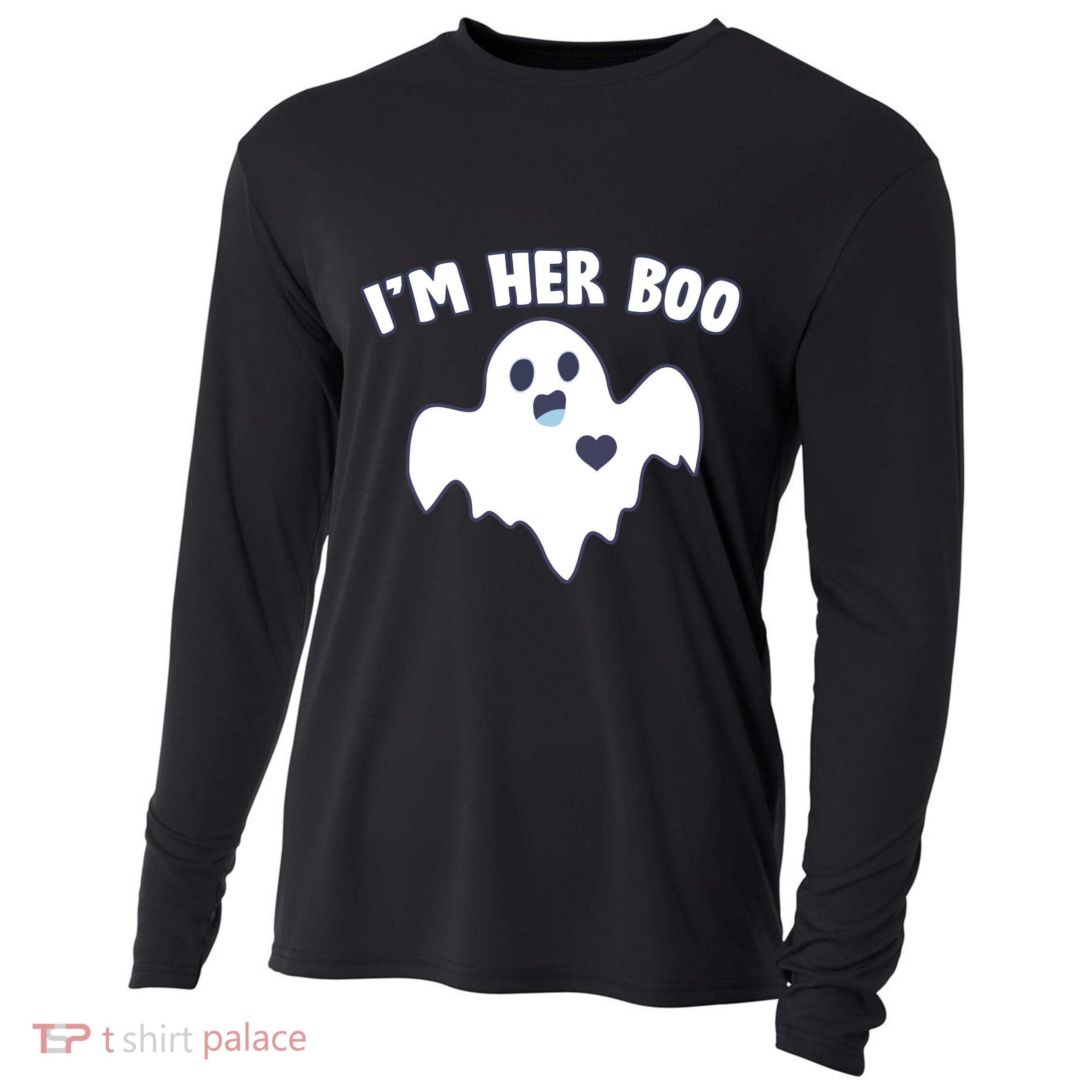 I'm Her Boo Matching Halloween Cooling Performance Long Sleeve Crew
