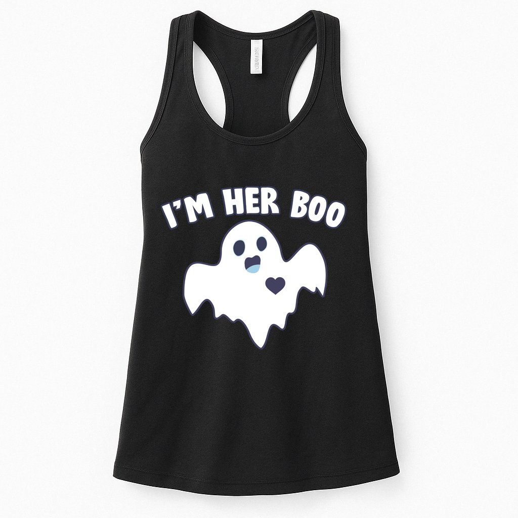 I'm Her Boo Matching Halloween Womens Tank Top