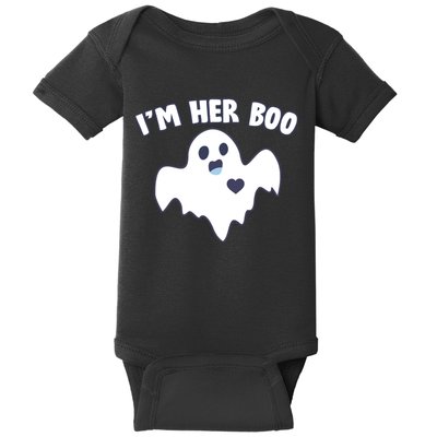 I'm Her Boo Matching Halloween Baby Bodysuit