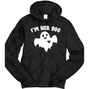 I'm Her Boo Matching Halloween Tie Dye Hoodie