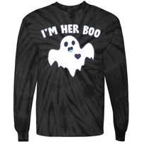 I'm Her Boo Matching Halloween Tie-Dye Long Sleeve Shirt