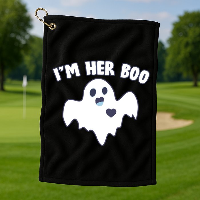 I'm Her Boo Matching Halloween Golf Towel