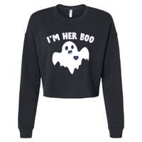 I'm Her Boo Matching Halloween Cropped Pullover Crew