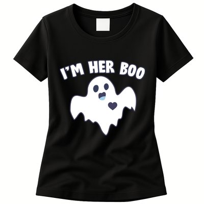 I'm Her Boo Matching Halloween Womens T-Shirt