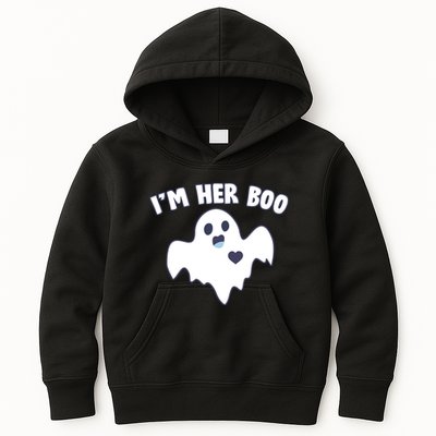 I'm Her Boo Matching Halloween Kids Hoodie