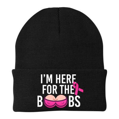 I'm Here For The Boobs Breast Cancer Beanie