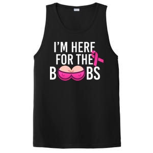 I'm Here For The Boobs Breast Cancer PosiCharge Competitor Tank