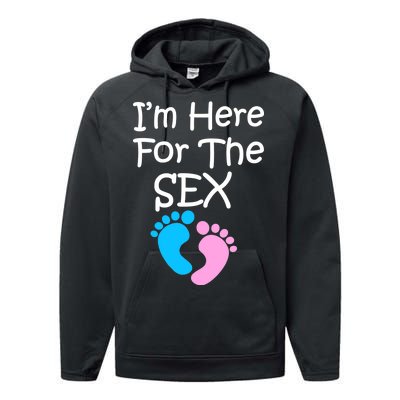 I'm Here For The Sex Performance Fleece Hoodie