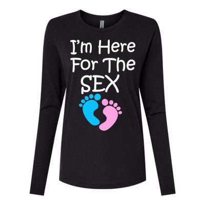 I'm Here For The Sex Womens Cotton Relaxed Long Sleeve T-Shirt