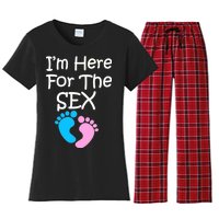 I'm Here For The Sex Women's Flannel Pajama Set