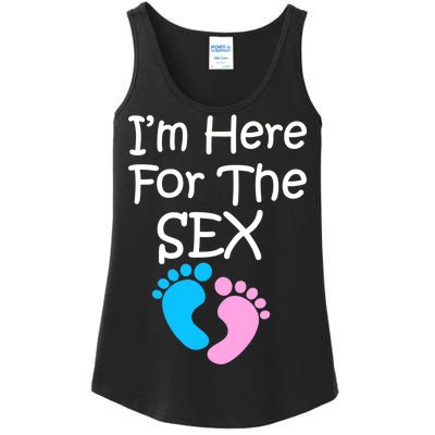 I'm Here For The Sex Ladies Essential Tank