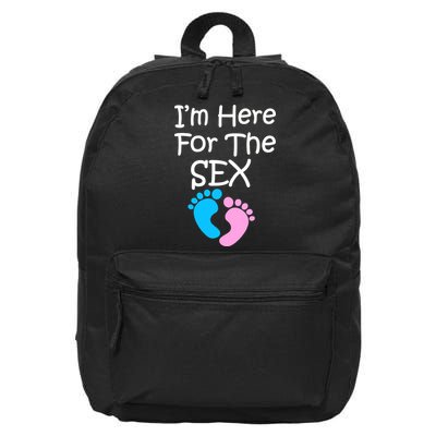 I'm Here For The Sex 16 in Basic Backpack