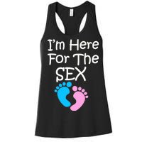 I'm Here For The Sex Women's Racerback Tank