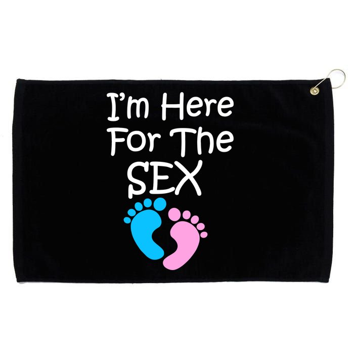 I'm Here For The Sex Grommeted Golf Towel