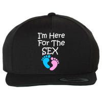 I'm Here For The Sex Wool Snapback Cap