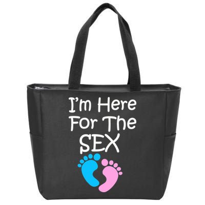 I'm Here For The Sex Zip Tote Bag