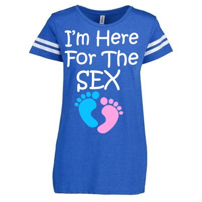 I'm Here For The Sex Enza Ladies Jersey Football T-Shirt