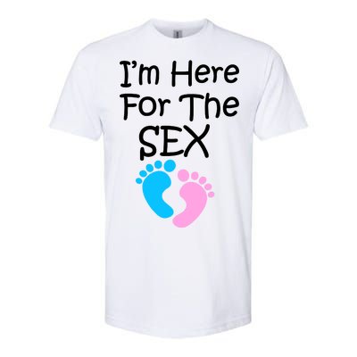 I'm Here For The Sex Softstyle® CVC T-Shirt