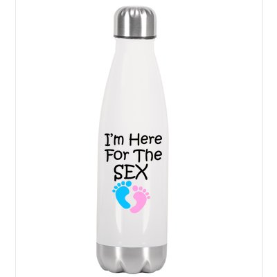 I'm Here For The Sex Stainless Steel Insulated Water Bottle