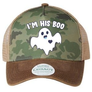 I'm His Boo Matching Halloween Legacy Tie Dye Trucker Hat