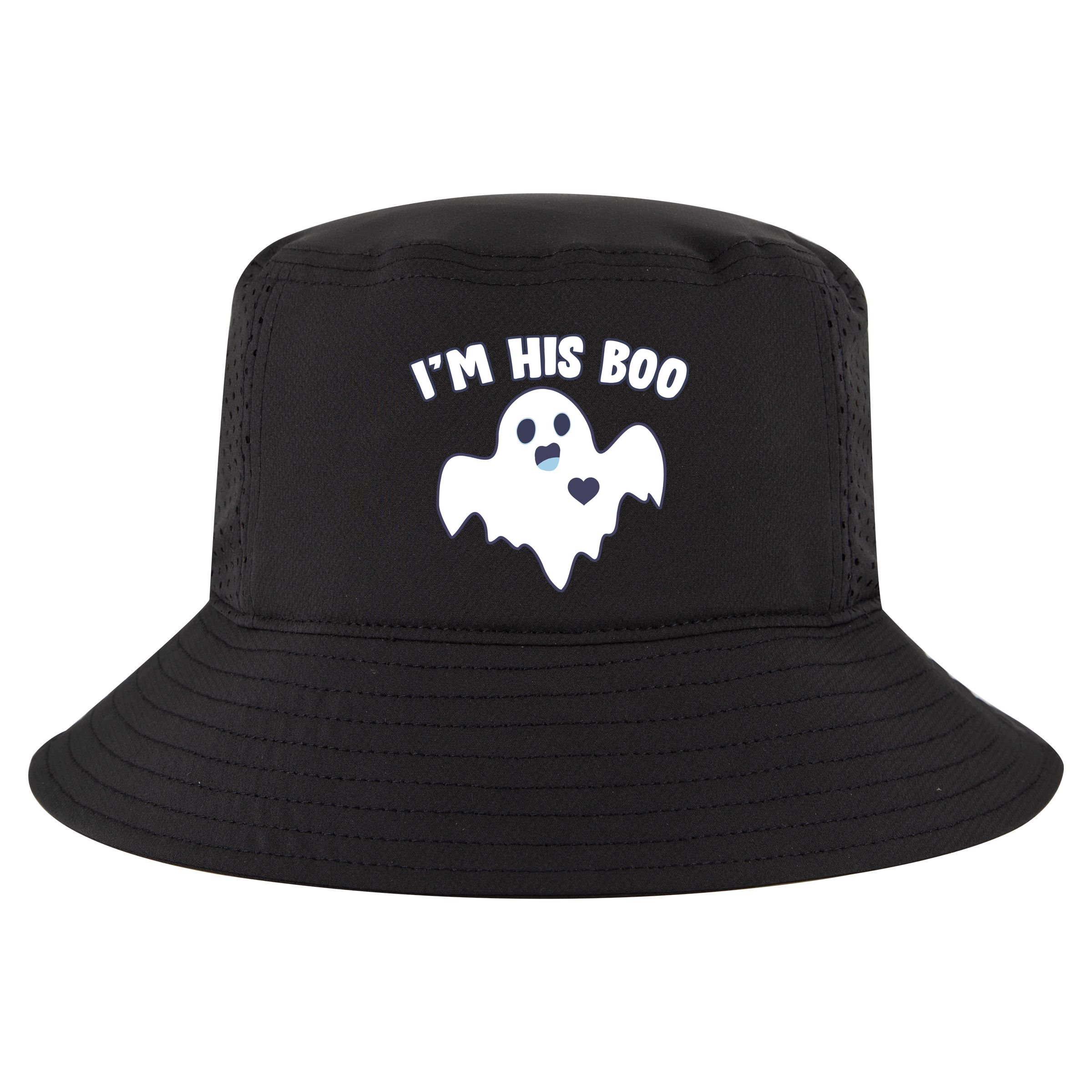 I'm His Boo Matching Halloween Cool Comfort Performance Bucket Hat