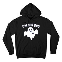 I'm His Boo Matching Halloween Hoodie