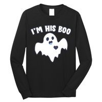 I'm His Boo Matching Halloween Long Sleeve Shirt