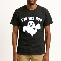 I'm His Boo Matching Halloween Tall T-Shirt