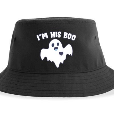 I'm His Boo Matching Halloween Sustainable Bucket Hat