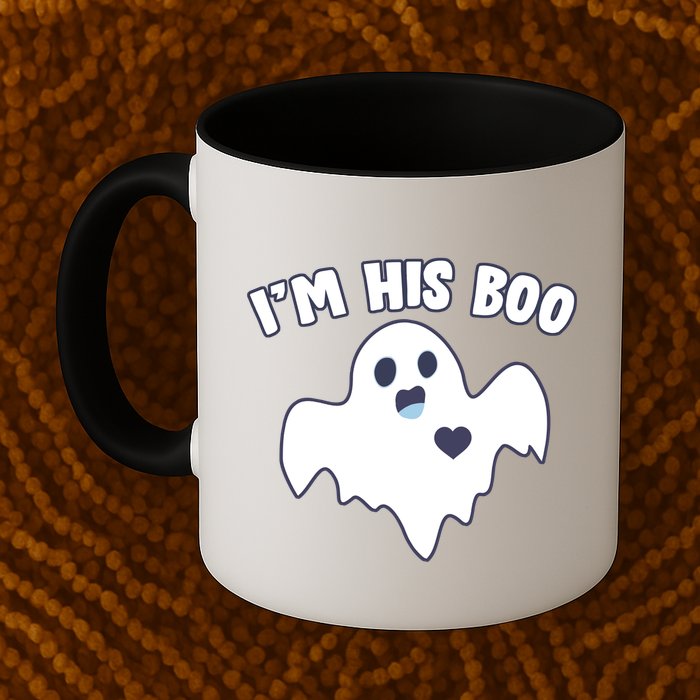 I'm His Boo Matching Halloween Mug