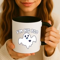 I'm His Boo Matching Halloween Mug