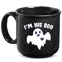 I'm His Boo Matching Halloween 15oz Campfire Ceramic Mug