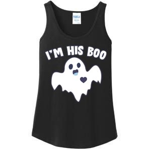 I'm His Boo Matching Halloween Ladies Essential Tank