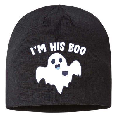 I'm His Boo Matching Halloween Sustainable Beanie