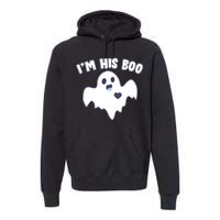 I'm His Boo Matching Halloween Premium Hoodie