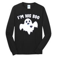 I'm His Boo Matching Halloween Tall Long Sleeve T-Shirt