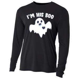 I'm His Boo Matching Halloween Cooling Performance Long Sleeve Crew