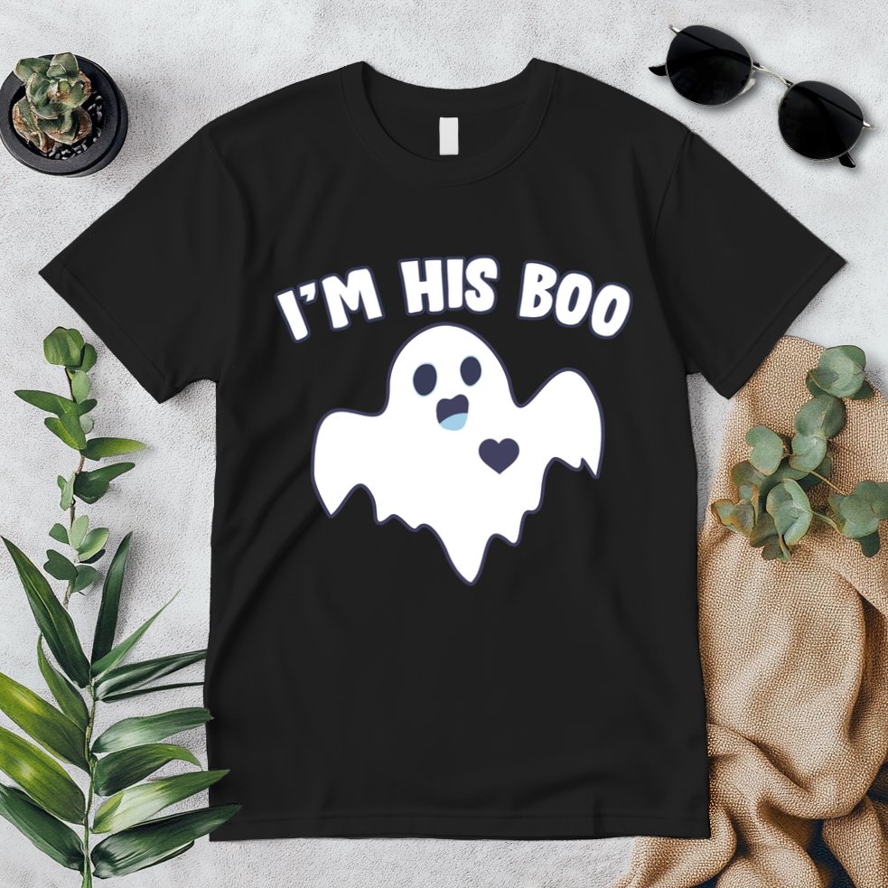 I'm His Boo Matching Halloween Premium T-Shirt