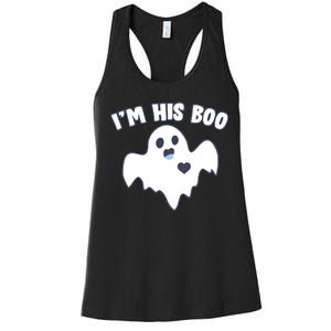 I'm His Boo Matching Halloween Women's Racerback Tank