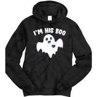 I'm His Boo Matching Halloween Tie Dye Hoodie