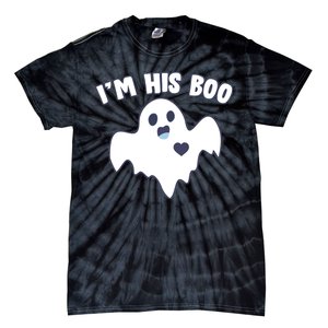 I'm His Boo Matching Halloween Tie-Dye T-Shirt